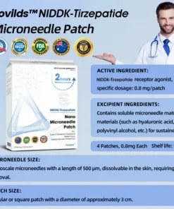 【LOVILDS® Official Store】 NIDDK-Tirzepatide Nano Microneedle Patch